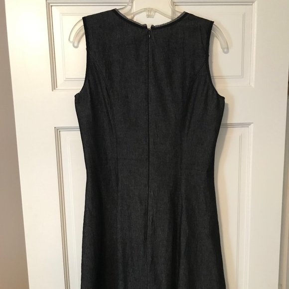 Grey dress with under bust corset detail - Picture 5 of 6